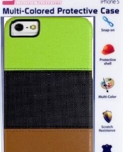 Promate Green/Black/Brown Pancy iPhone 5 Protective Case
