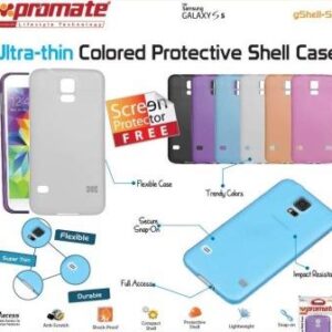 Promate White Gshell S5 Ultra-thin Colored