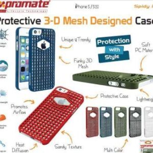 Promate Black Spidyi5 iPhone 5 Mesh Designed Promate Protective