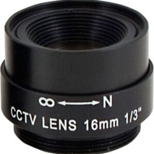 Securnix Lens 16MM Fixed, Retail Box , No Warranty