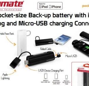 Promate Pocketmate LT Pocket Size BackUp battery