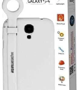 Promate White Pless Samsung Galaxy S4 Multifunctional Case