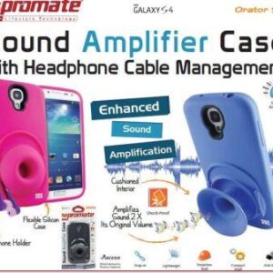 Promate Orator S4 Sound Amplifier Case Samsung Galaxy S4 Pink