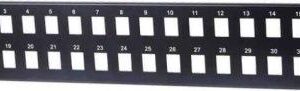 NetiX 32 Port Blank Patch Panel