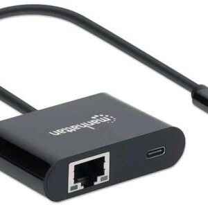 Manhattan SuperSpeed USB Type C to Gigabit Network Adapter