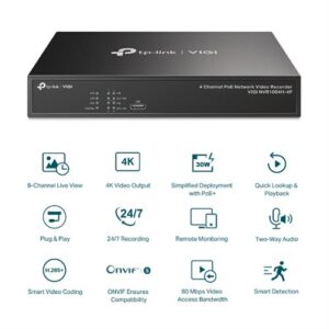 TP LINK 14Channel Network Video Recorder with 14 POE