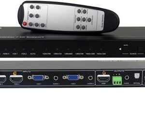 Ellies 6 Input Collaboration Switcher Scaler With 4K HDMI