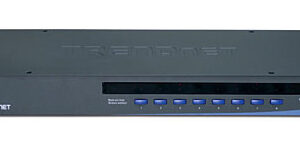 TrendNet 8 Port Stackable Rack Mount KVM Switch with On