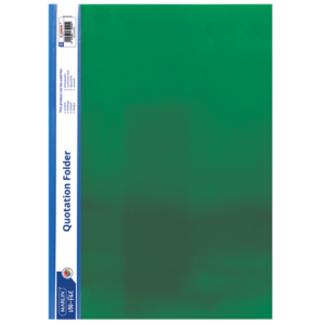 Marlin A4 Quotation and Presentation Folder Green