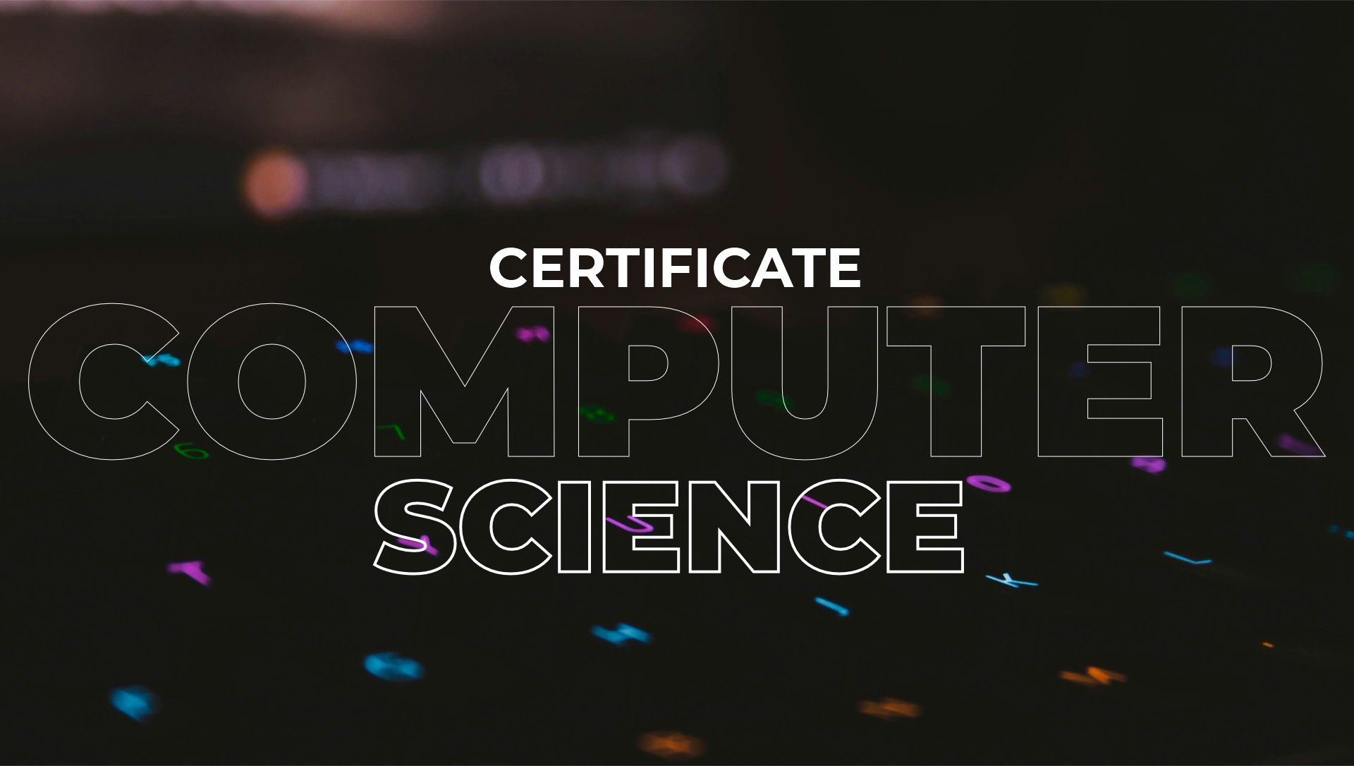 Certificate Computer Science